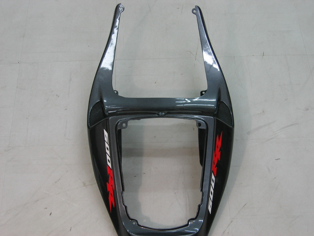 2005-2006 Honda CBR600RR Carénages CBR Racing blancs et noirs génériques