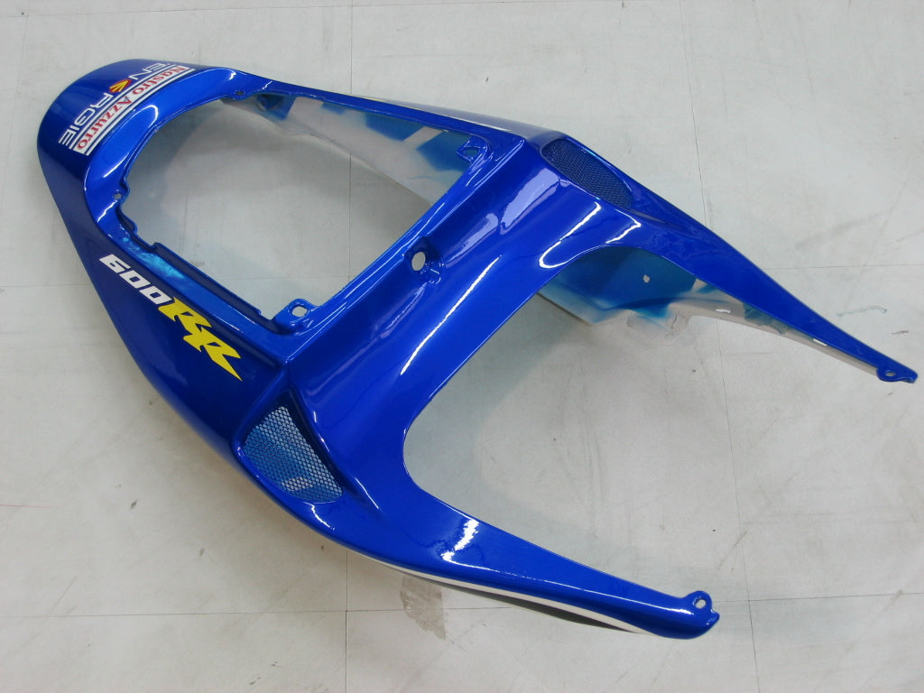 2005-2006 Honda CBR 600 RR geel nr. 46 Azzurro Racing stroomlijnkappen algemeen