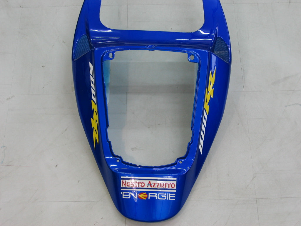 2005-2006 Honda CBR 600 RR geel nr. 46 Azzurro Racing stroomlijnkappen algemeen