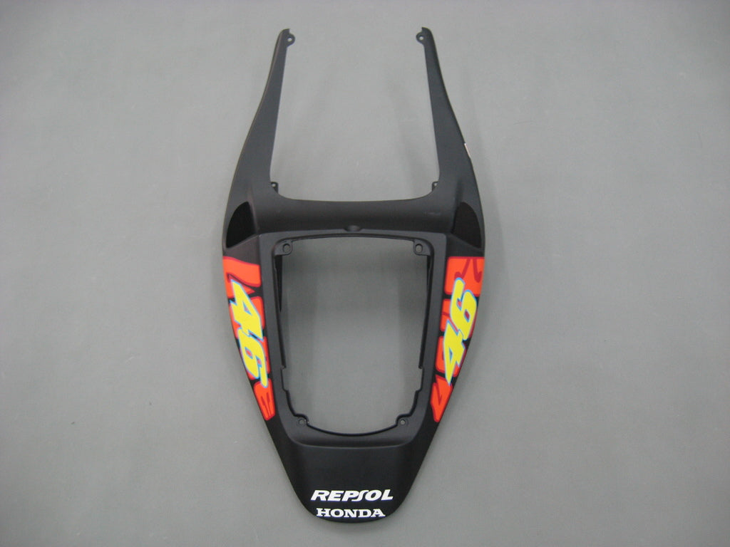 2005-2006 Honda CBR 600 RR zwart mat Valentino Rossi Racing stroomlijnkappen algemeen