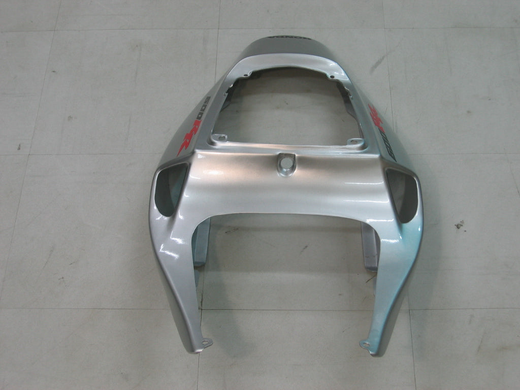 2005-2006 CBR600RR Carénage de carrosserie Argent ABS Plastiques moulés par injection Ensemble générique