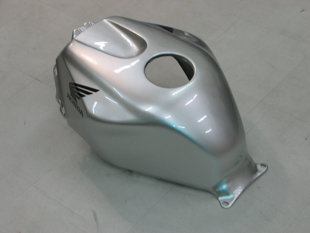 2005-2006 CBR600RR Carénage de carrosserie Argent ABS Plastiques moulés par injection Ensemble générique