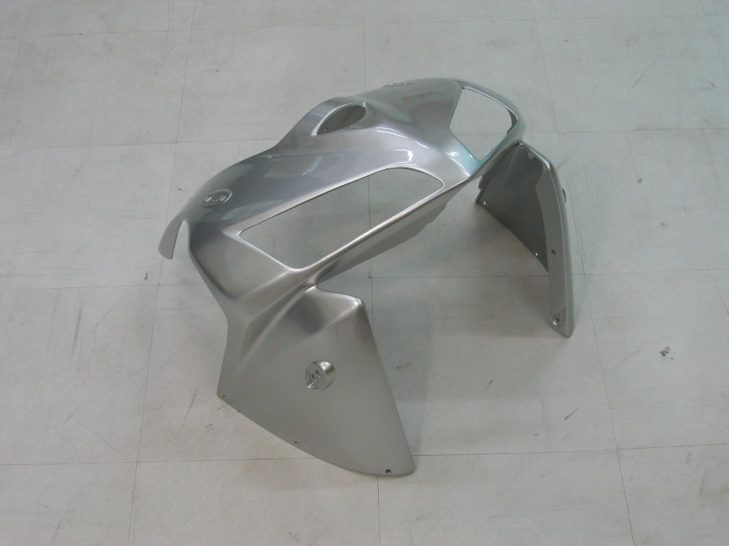 2005-2006 CBR600RR Carénage de carrosserie Argent ABS Plastiques moulés par injection Ensemble générique