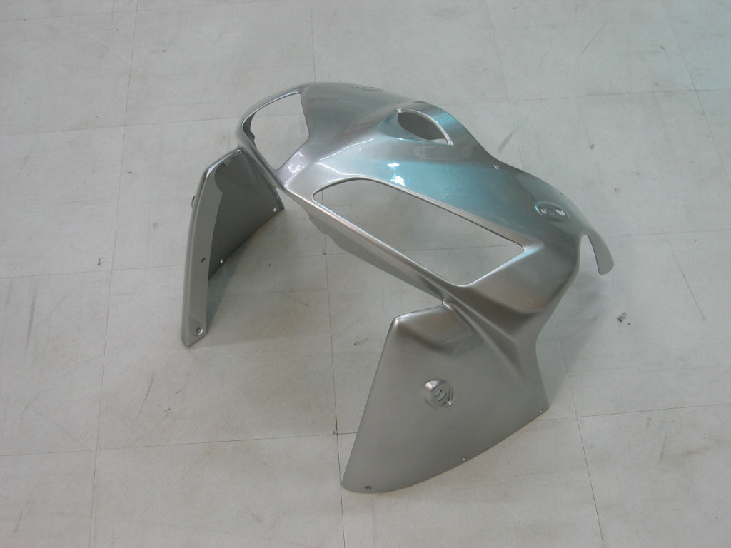 2005-2006 CBR600RR Carénage de carrosserie Argent ABS Plastiques moulés par injection Ensemble générique