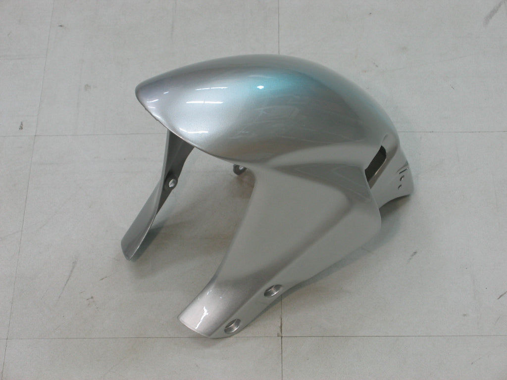 2005-2006 CBR600RR Carénage de carrosserie Argent ABS Plastiques moulés par injection Ensemble générique