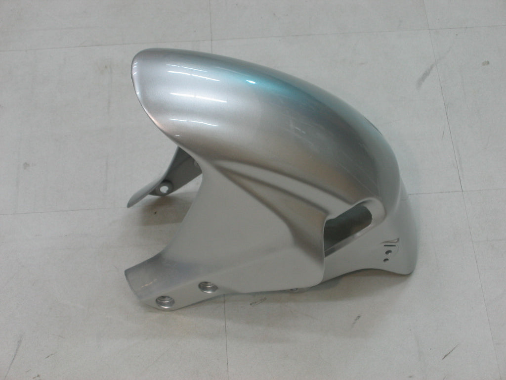 2005-2006 CBR600RR Carénage de carrosserie Argent ABS Plastiques moulés par injection Ensemble générique