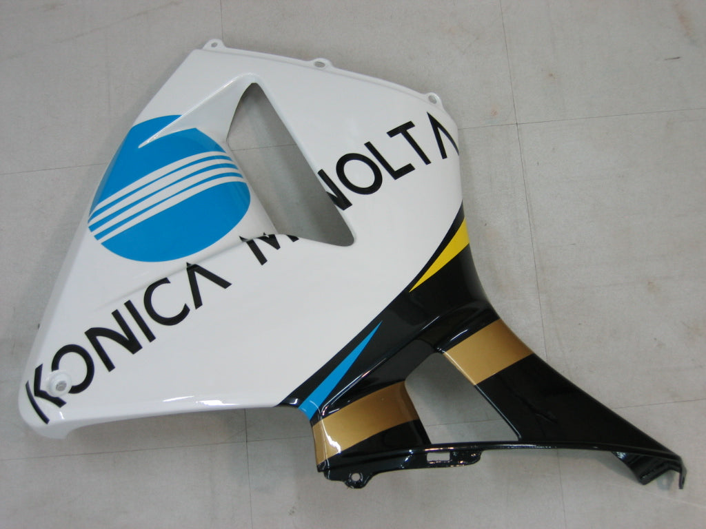 2005-2006 Honda CBR 600 RR Konica Minolta Racing stroomlijnkappen algemeen