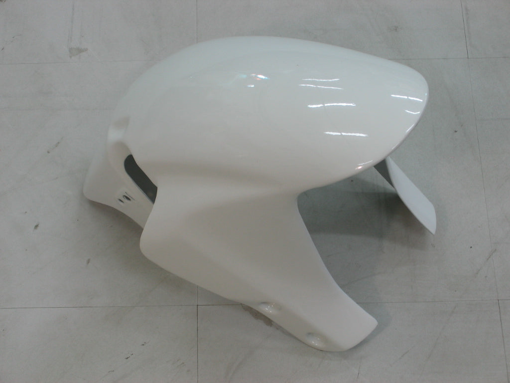 2005-2006 Honda CBR 600 RR White & Red CBR Racing Fairings Generic