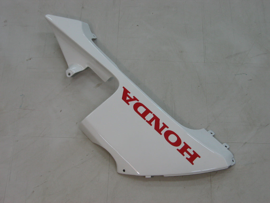 2005-2006 Honda CBR 600 RR White & Red CBR Racing Fairings Generic