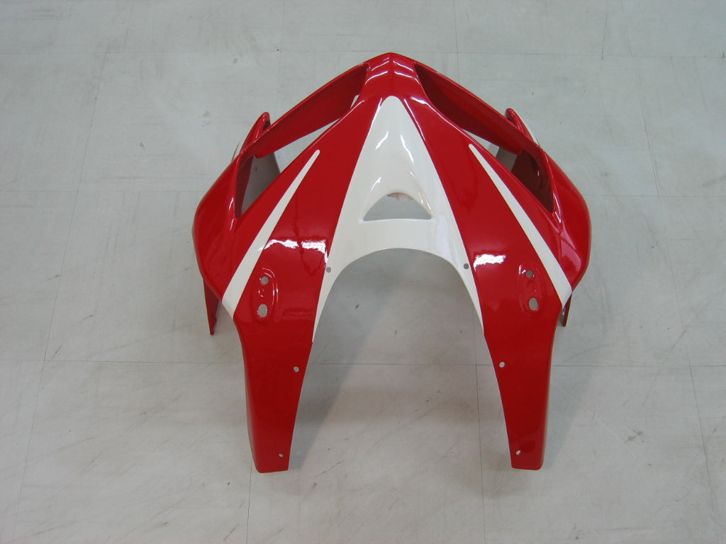 2005-2006 Honda CBR 600 RR White & Red CBR Racing Fairings Generic