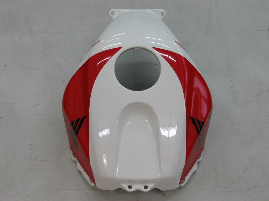 2005-2006 Honda CBR 600 RR White & Red CBR Racing Fairings Generic