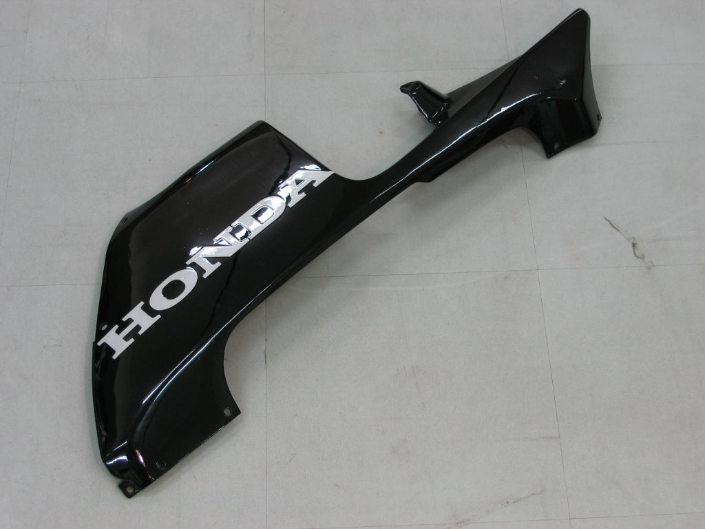 2005-2006 Honda CBR 600 RR Black & Silver CBR Racing Fairings Generic