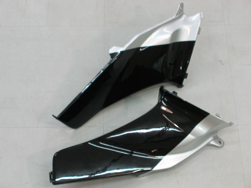 2005-2006 Honda CBR 600 RR Black & Silver CBR Racing Fairings Generic