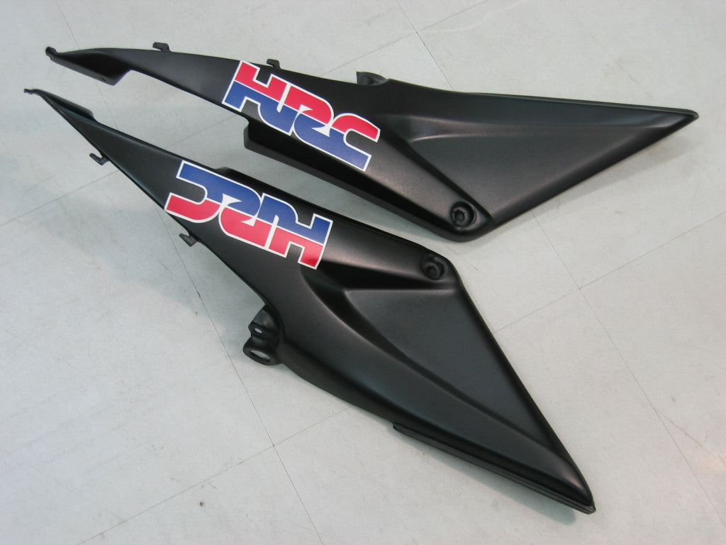 2005-2006 Honda CBR 600 RR Black & Silver CBR Racing Fairings Generic