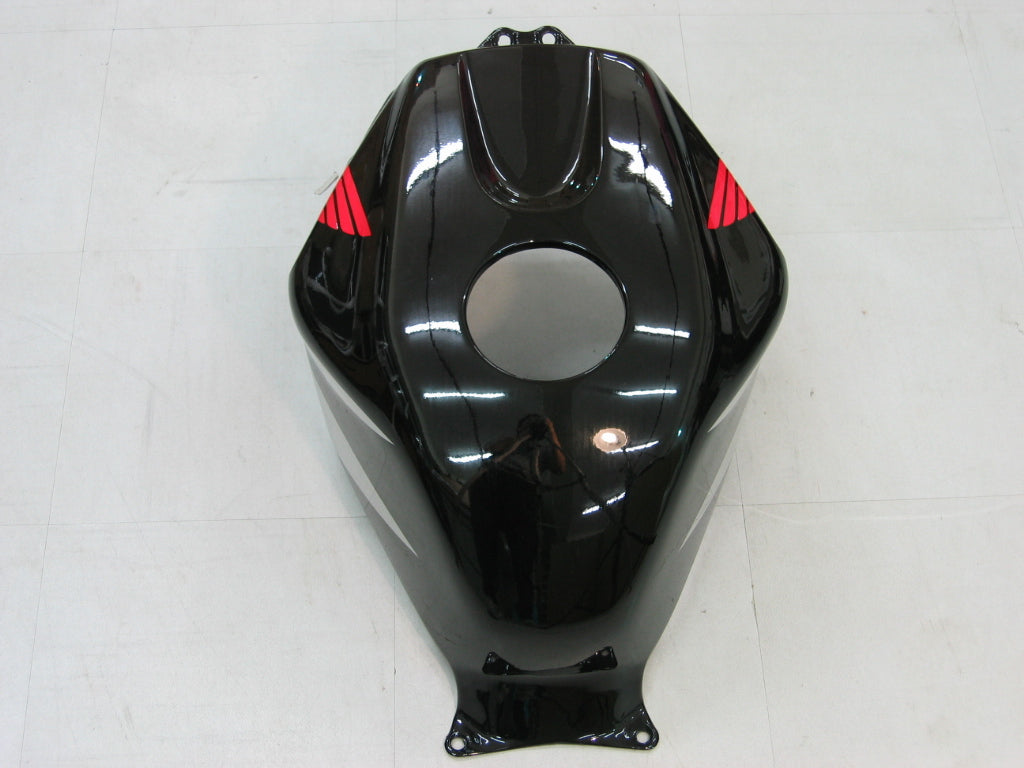 2005-2006 Honda CBR 600 RR Black & Silver CBR Racing Fairings Generic