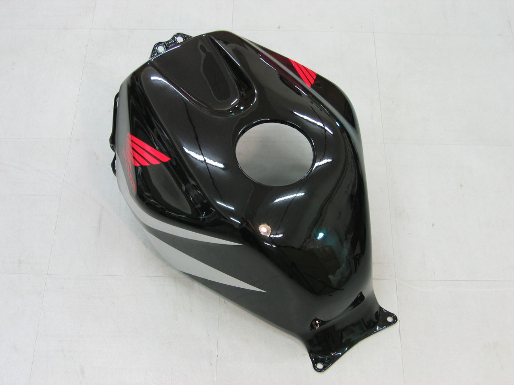 2005-2006 Honda CBR 600 RR zwart en zilver CBR Racing stroomlijnkappen algemeen