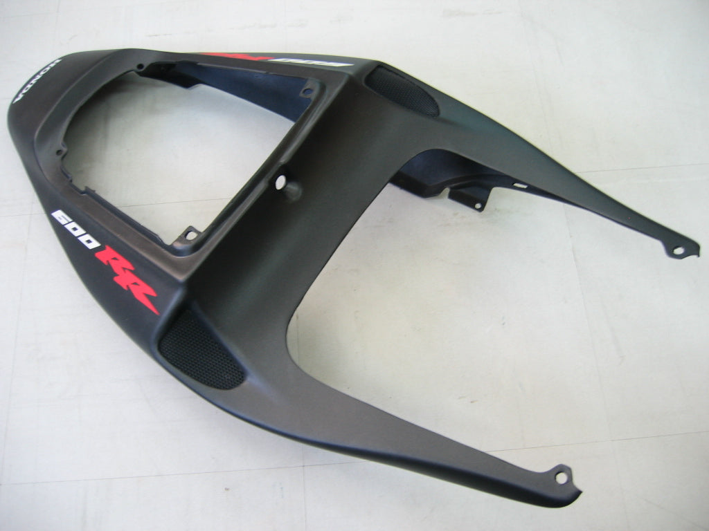 2005-2006 Honda CBR600RR rood en zwart CBR Racing stroomlijnkappen algemeen