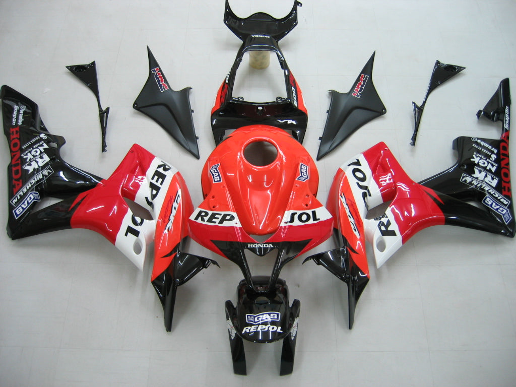 2007-2008 Honda CBR600 Amotopart kuip oranje en zwart