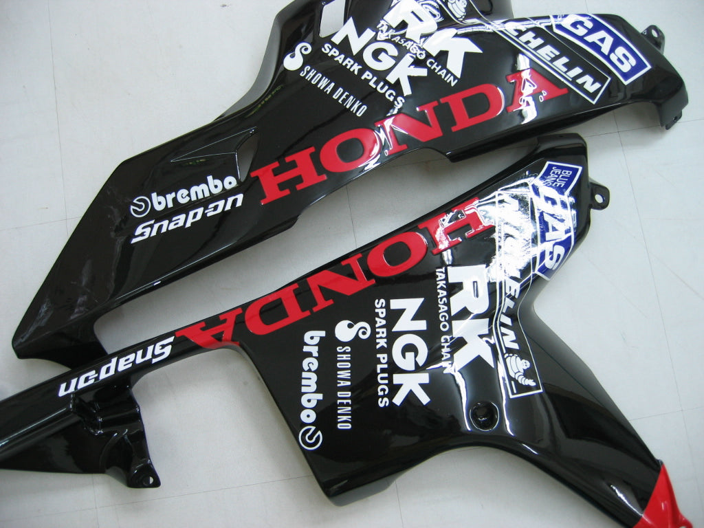 2007-2008 Honda CBR600 Amotopart Fairing Orange&Black Kit