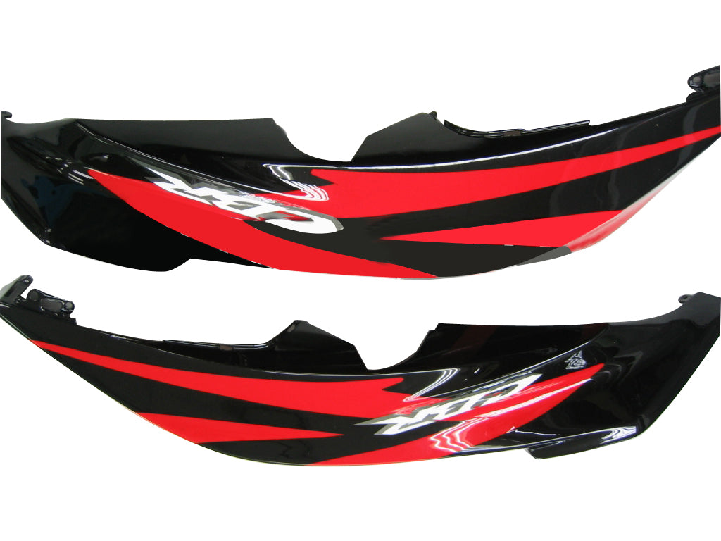 2007-2008 Honda CBR600RR rood en zwart CBR Racing stroomlijnkappen algemeen