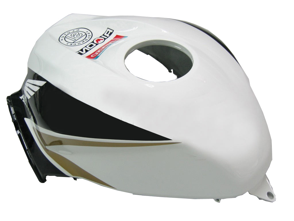 2007-2008 Honda CBR600 Amotopart Fairing White&Black Kit