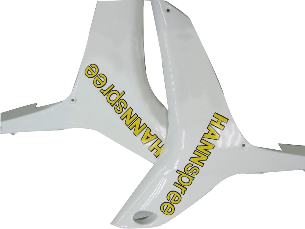 2007-2008 Honda CBR 600 RR White No.52 Hannspree Racing Fairings Generic