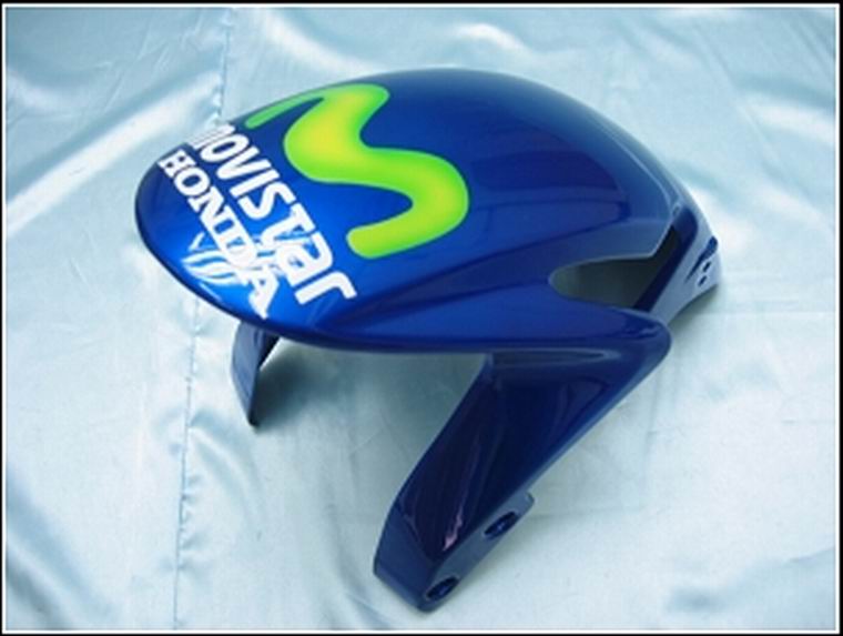 2007-2008 CBR600RR Bodywork Fairing Blue ABS Injection Molded Plastics Set Generic