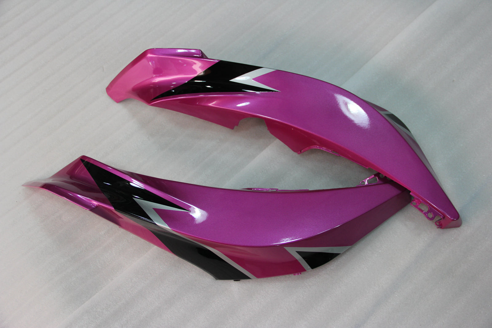 Kit de carénage violet et noir Honda CBR600 2007-2008