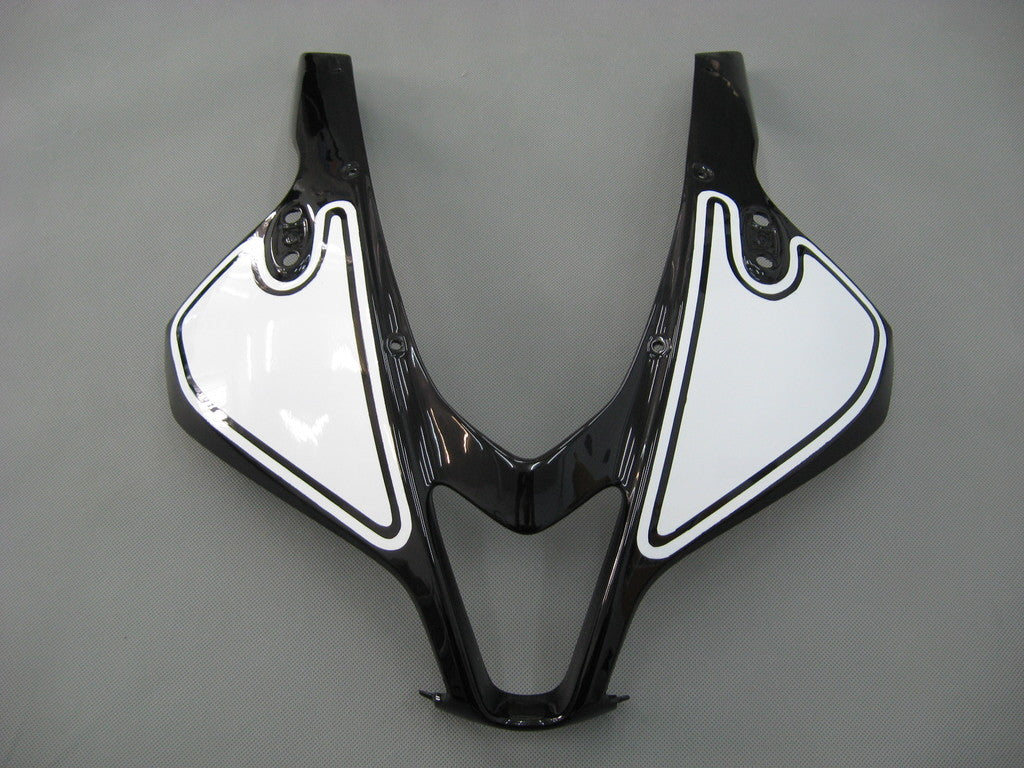 2007-2008 Honda CBR 600 RR Black & White CBR Racing Fairings Generic