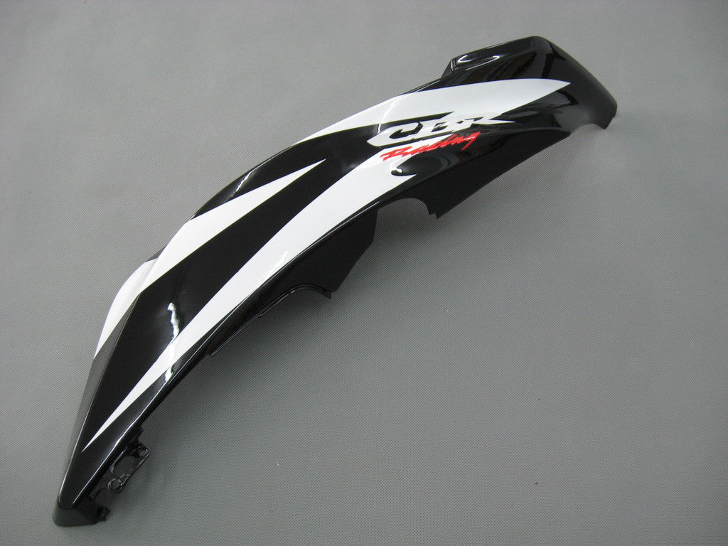 2007-2008 Honda CBR 600 RR Black & White CBR Racing Fairings Generic