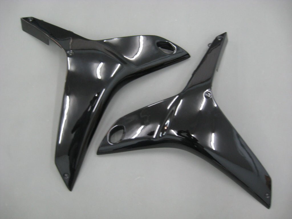 2007-2008 Honda CBR 600 RR Black & White CBR Racing Fairings Generic