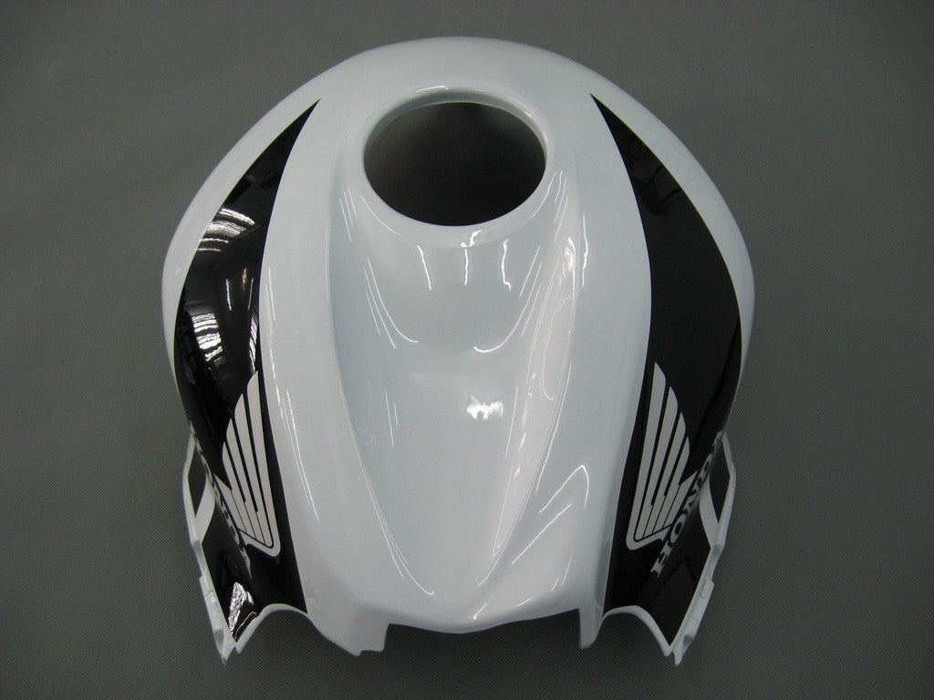 2007-2008 Honda CBR 600 RR Black & White CBR Racing Fairings Generic