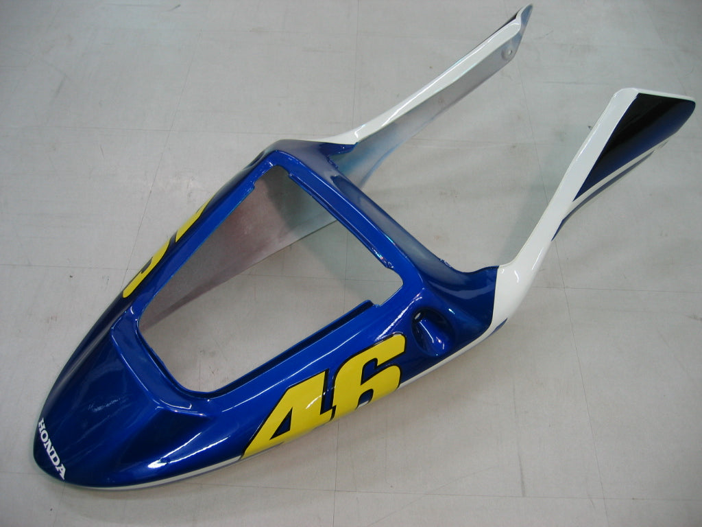 2001-2003 Honda CBR 600 F4i geel nr. 46 Azzurro Racing stroomlijnkappen algemeen