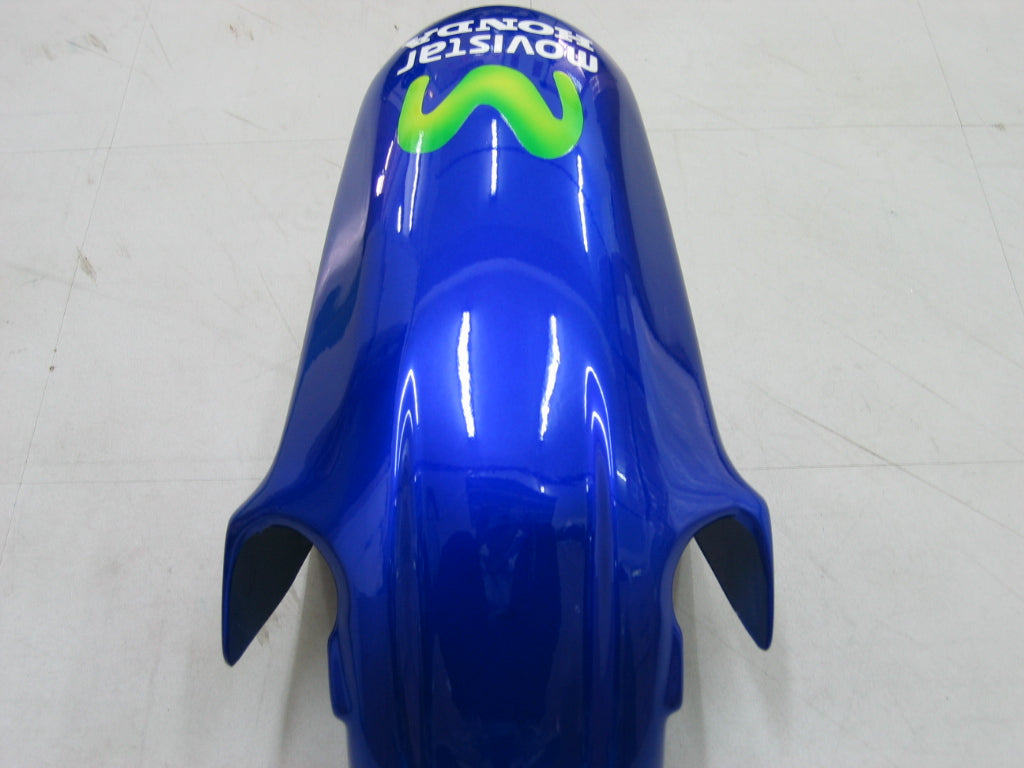 2001-2003 Honda CBR 600 F4i blauw en groen Movistar Racing stroomlijnkappen algemeen