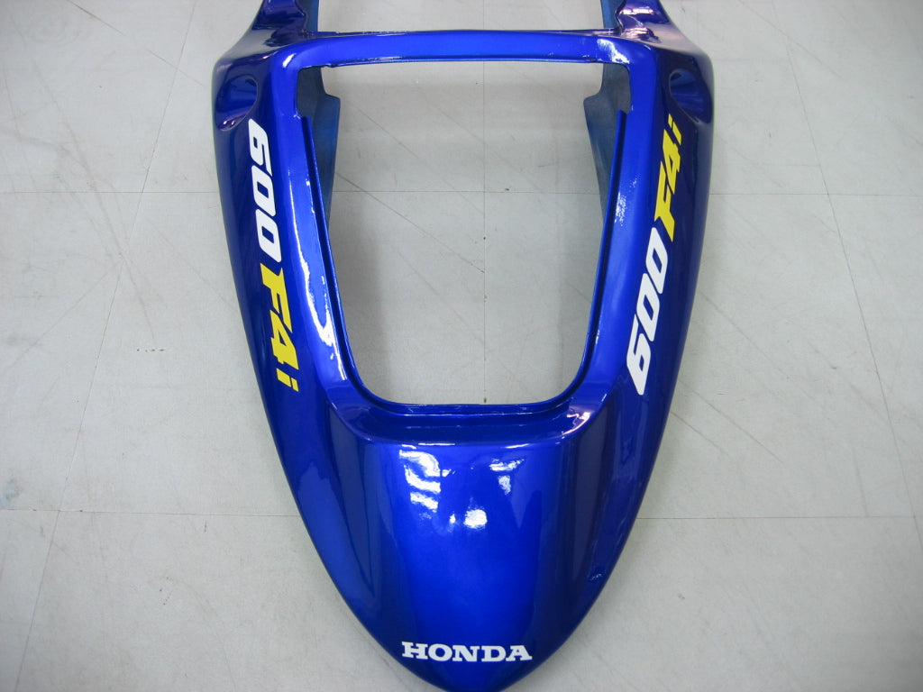 2001-2003 Honda CBR 600 F4i blauw en groen Movistar Racing stroomlijnkappen algemeen