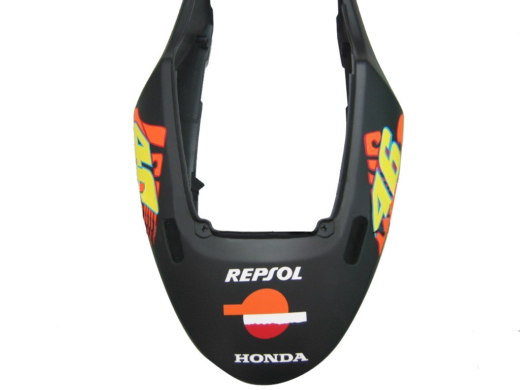 2004-2007 Honda CBR 600 F4i zwart Valentino Rossi Racing stroomlijnkappen algemeen