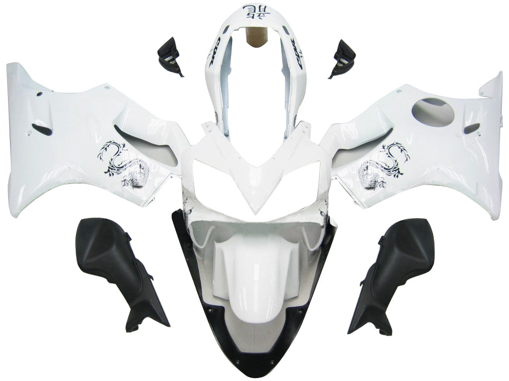 2004-2007 Honda CBR 600 F4i witte stroomlijnkappenset