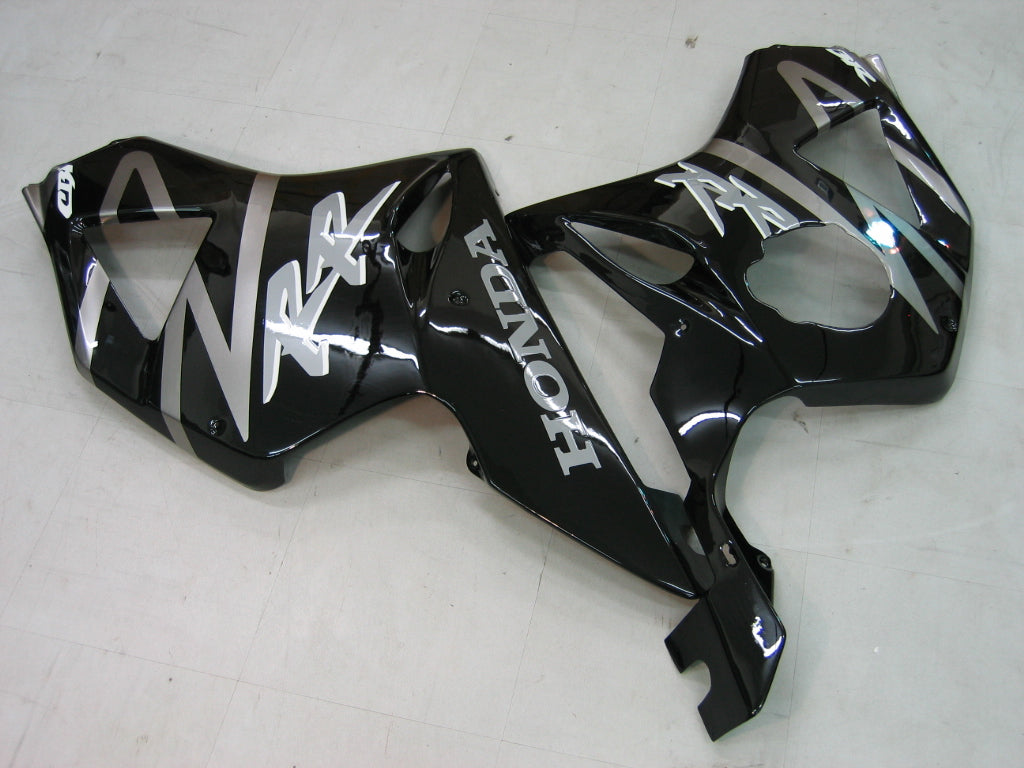 2002-2003 Honda CBR 954 RR Silver & Black RR Racing Fairings Generic