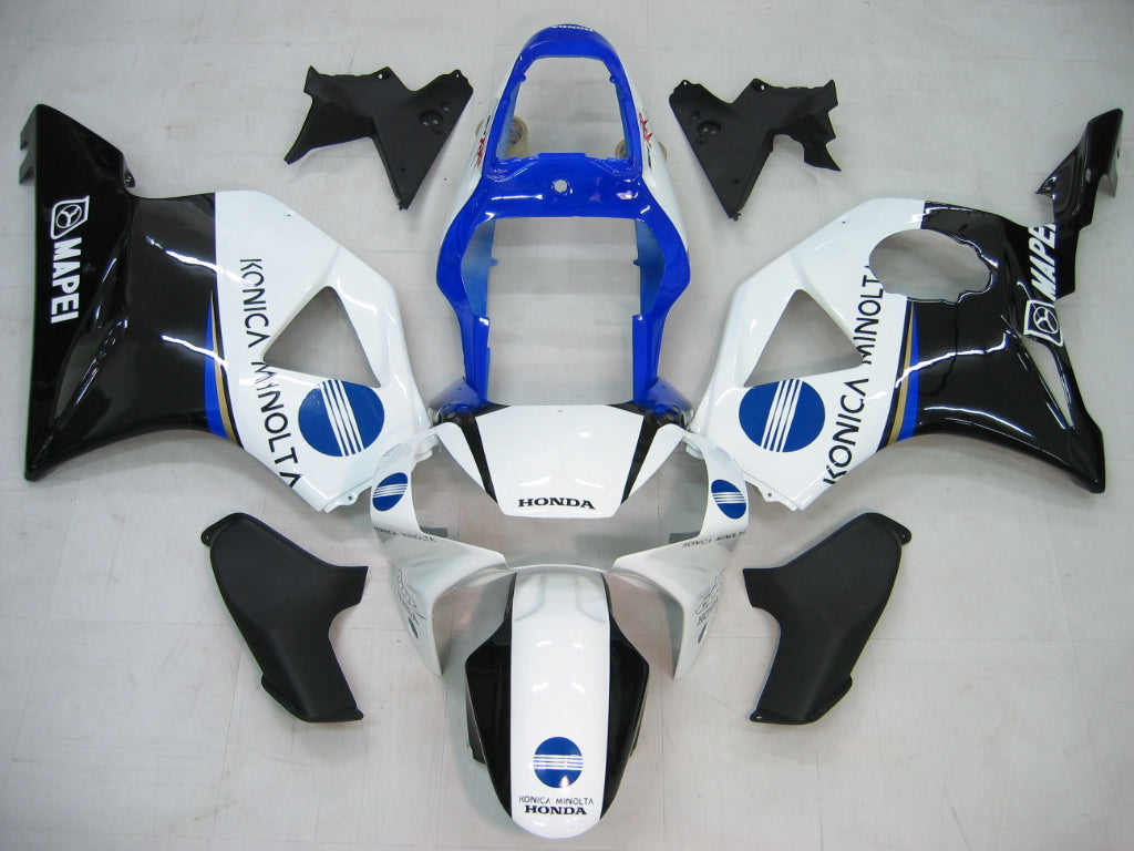 2002-2003 Honda CBR 954 RR Blanc Konica Minolta Racing Carénages Générique