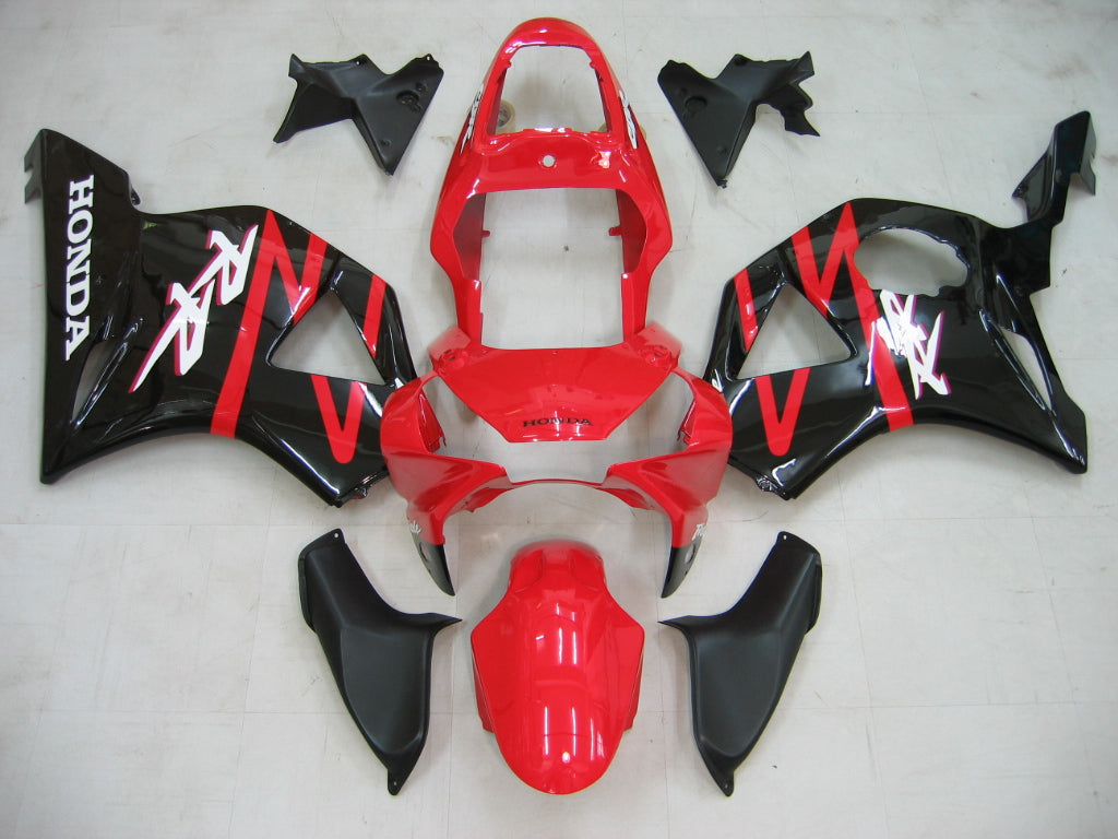 2002-2003 Honda CBR 954 RR Red and Black RR Racing Fairings Generic