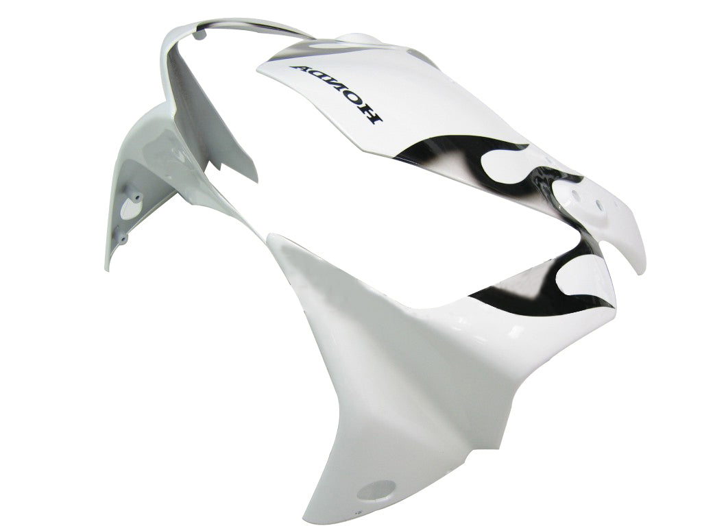 2002-2003 Honda CBR 954 RR White & Black Flame Racing Fairings Generic