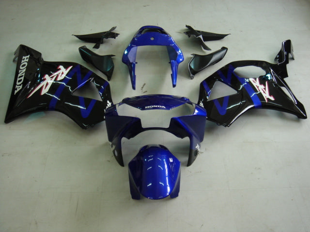 2002-2003 Honda CBR 954 RR blauw en zwart RR Racing stroomlijnkappen algemeen