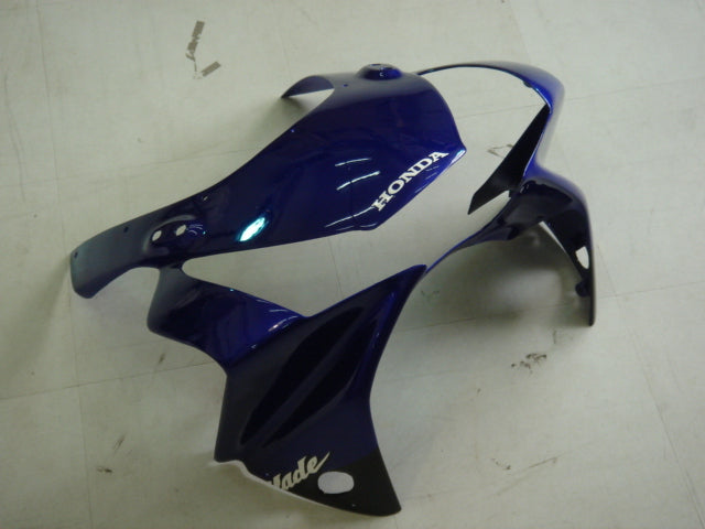 2002-2003 Honda CBR 954 RR blauw en zwart RR Racing stroomlijnkappen algemeen