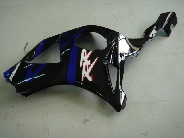 2002-2003 Honda CBR 954 RR blauw en zwart RR Racing stroomlijnkappen algemeen