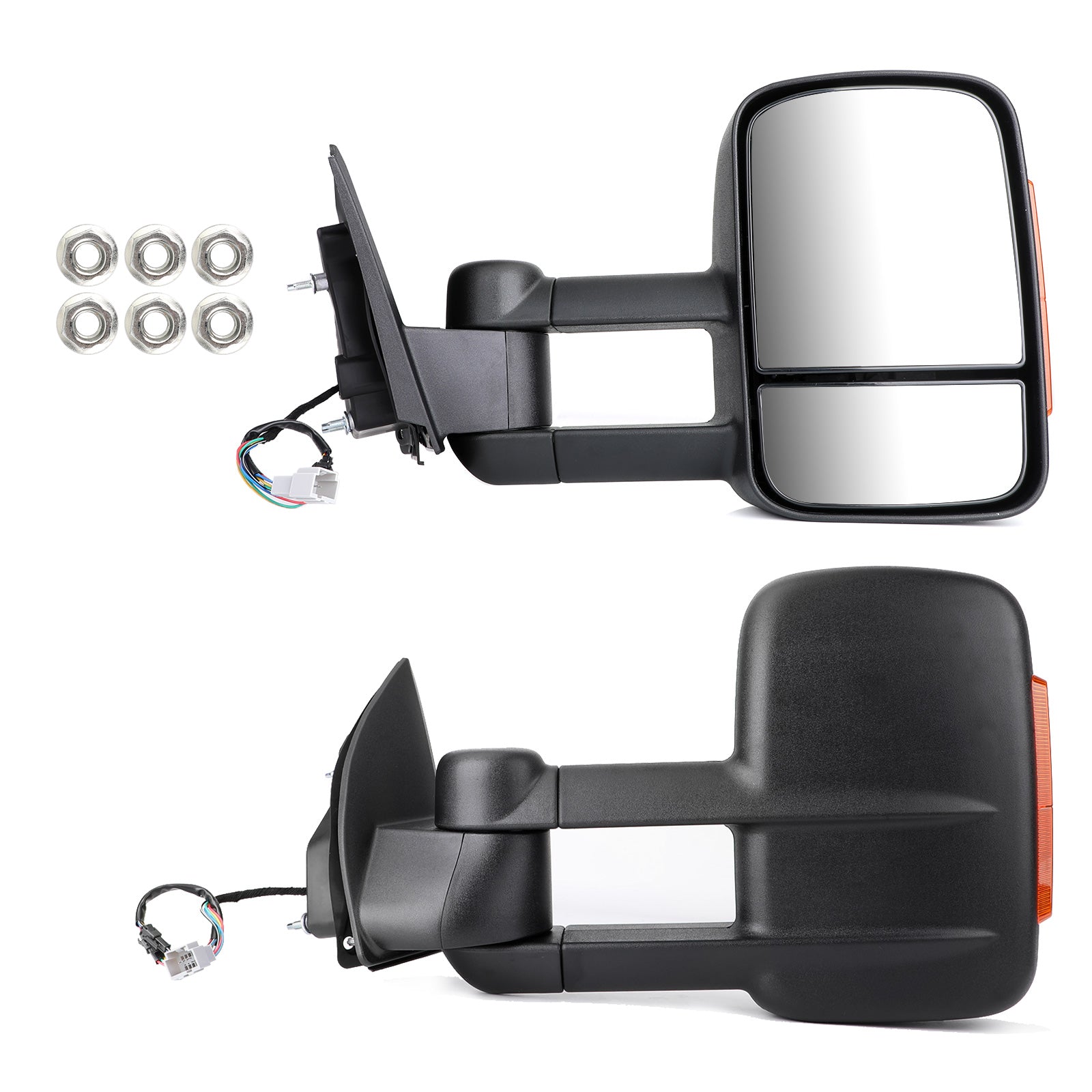 2012-ON FORD Ranger MK PX XL XLT XLS Wildtrak Extendable Towing Mirrors Generic