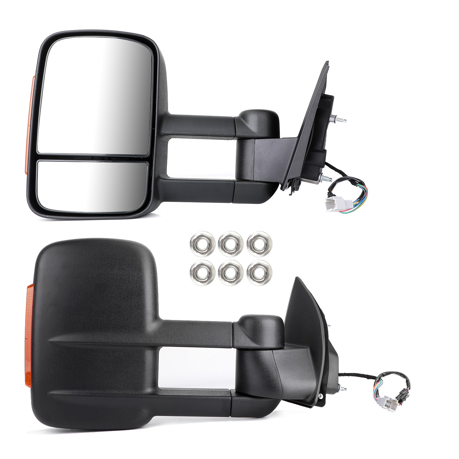 2012-ON FORD Ranger MK PX XL XLT XLS Wildtrak Extendable Towing Mirrors Generic