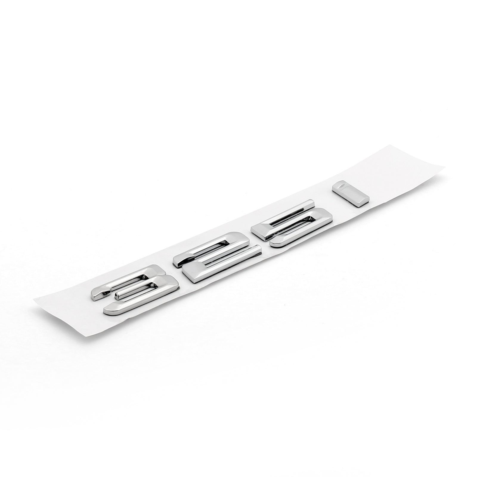 Emblème d'insigne arrière de voiture en métal 325i pour BMW E21 e30 E36 e46 E90 E91 e92 E93 Chrome générique