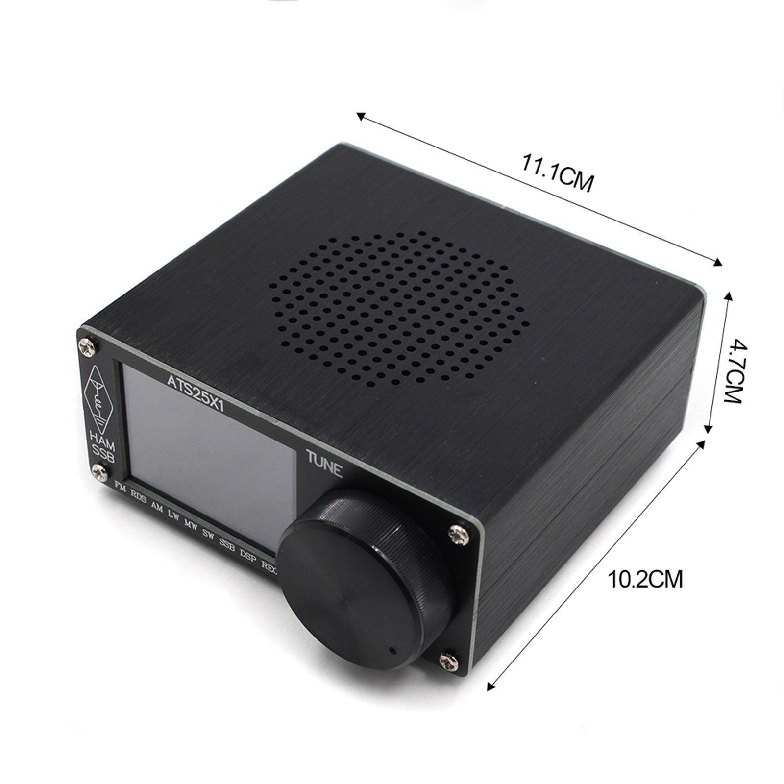 Nouveau Récepteur Radio DSP toutes bandes Si4732, FM LW MW SW avec écran tactile ATS-25X1 pouces, 2.4