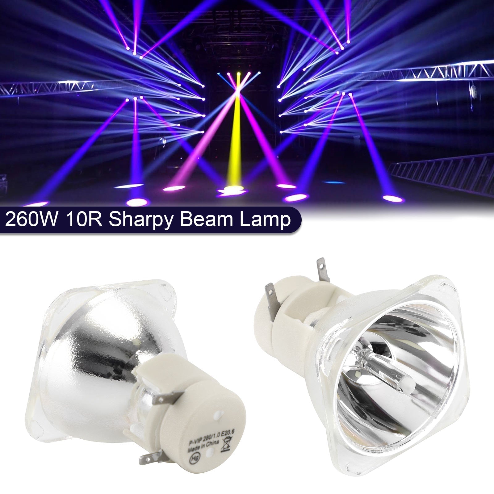 Moving Head 132W 2R Sharpy Beam Moving Head Replacement Bulb Stage Show Lighting