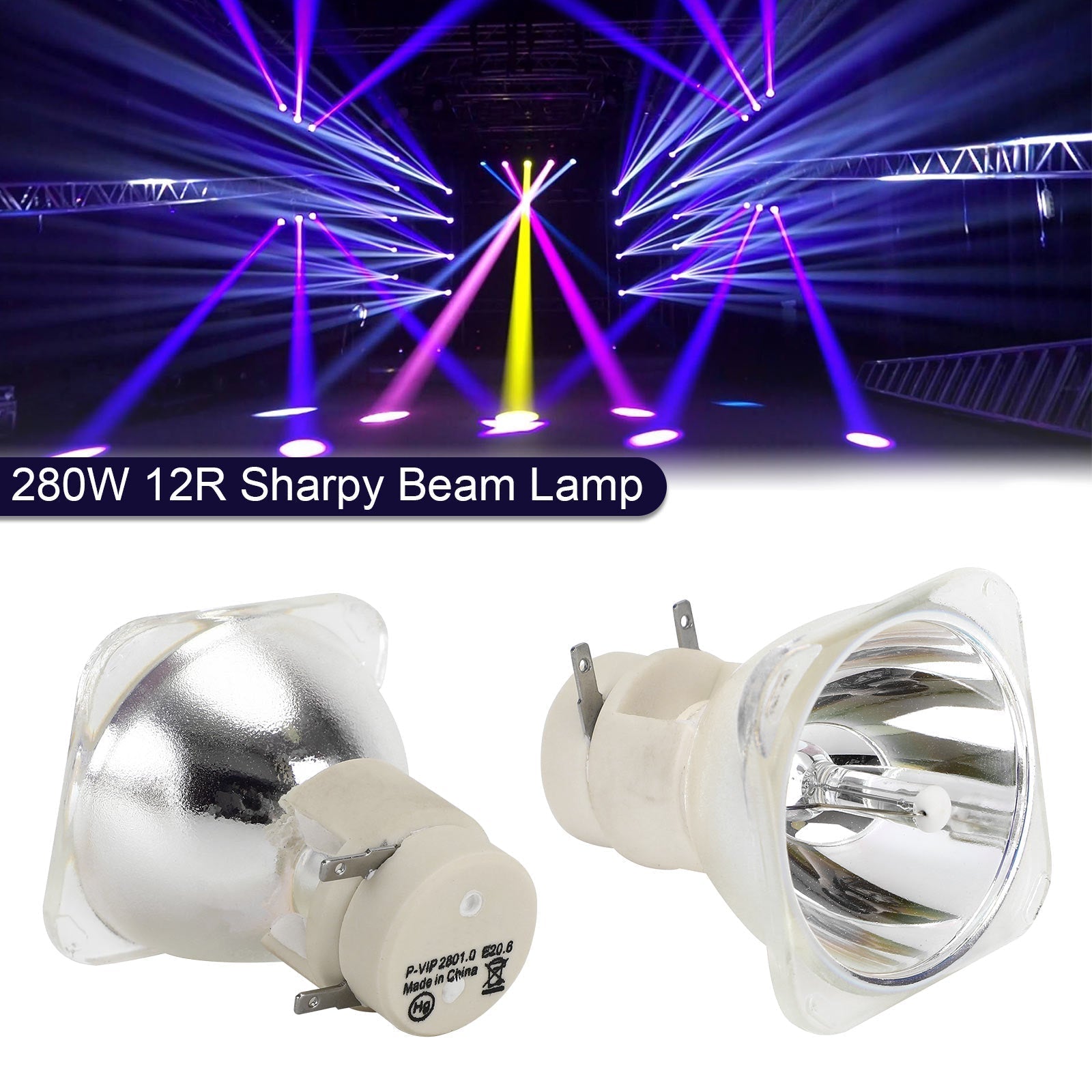 Moving Head 132W 2R Sharpy Beam Moving Head Replacement Bulb Stage Show Lighting